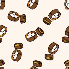 fast food bun icon,10,seamless pattern