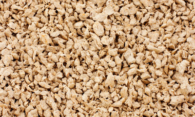 Textured wooden cat litter