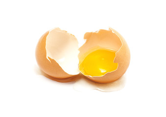 eggs isolated on white background