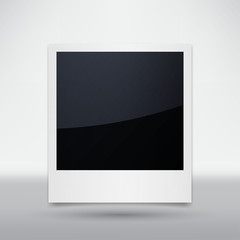 Isolated Photo Frames on White Background