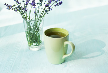 Lavender tea.