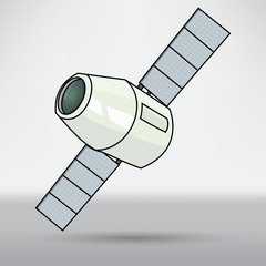 satellite station astronaut icon