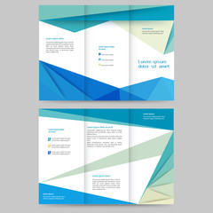 Abstract brochure template