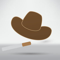 cowboy smoking