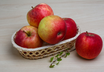 Few apples