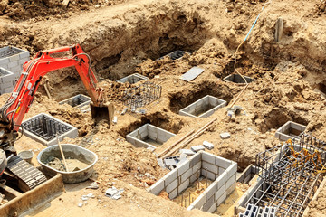 Foundation Construction Work