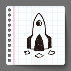 doodle rocket