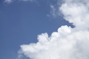 Fototapeta premium Blue sky and clouds