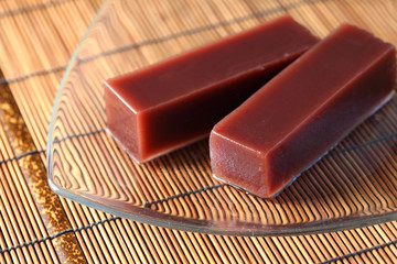 水羊羹　夏の菓子
