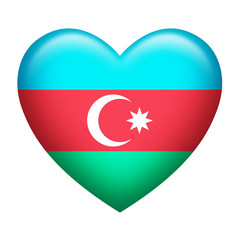 Azerbaijan Insignia Heart Shape
