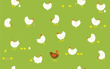 Chicken Farm Pattern