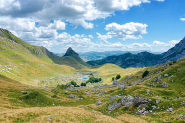 Fototapeta premium Amazing view of mountain lakes in Montenegro