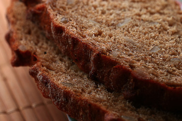 texture rye bread
