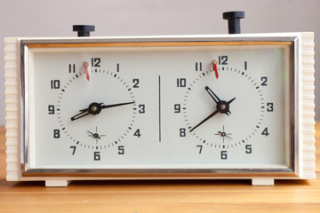Fototapeta premium Chess clock