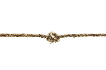 Knot on a white background