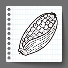 Corn doodle