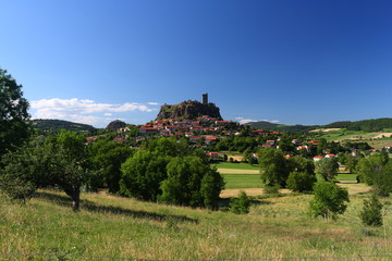 Fototapeta na wymiar Polignac Le Puy en Velay Haute-Loire Auvergne France