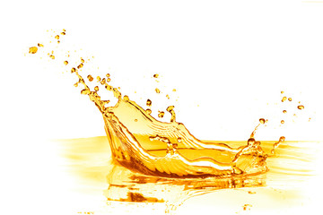orange juice splash