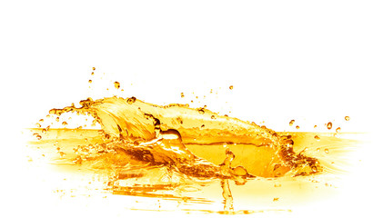 orange juice splash