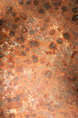 Steel rust background