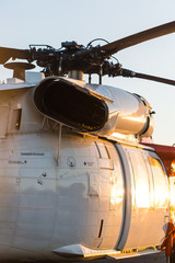 big military helicopter