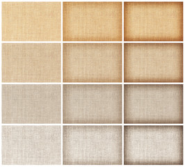 Fototapeta premium collection natural sackcloth texture for background