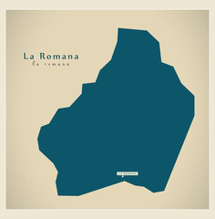 Modern Map - La Romana DO