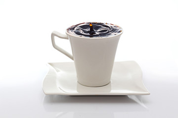 Kaffee mit Splash