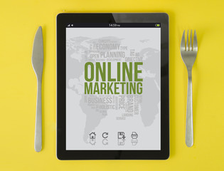 tablet breakfast online markting