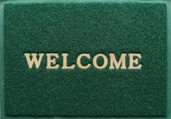 welcome carpet