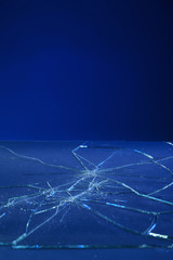 Broken glass background