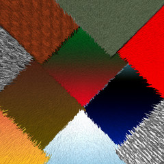 Color square abstract background