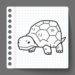 tortoise doodle
