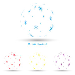 logo christmas empty balls