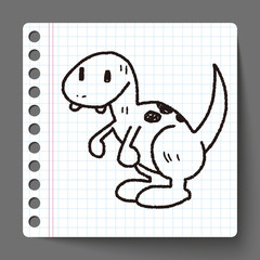 dinosaur doodle