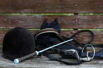 Attributes hobby horse rider