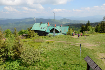 Mountain shelter (Wielka Raczaa, Beskidy)