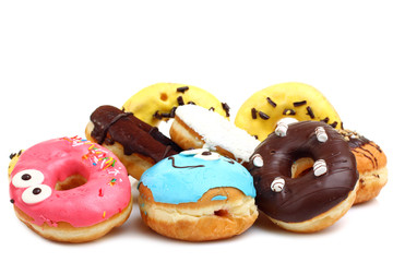 Donuts isolated