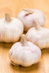 Organic garlic.