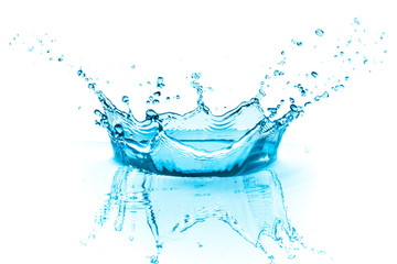 turquoise water splash
