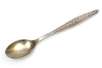 spoon on the white background