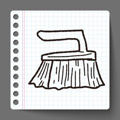 clean brush doodle