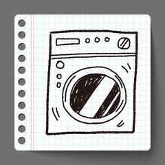 washing machine doodle