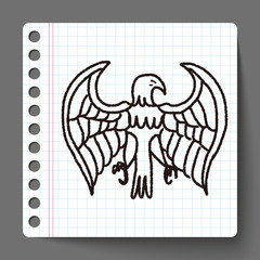 eagle doodle