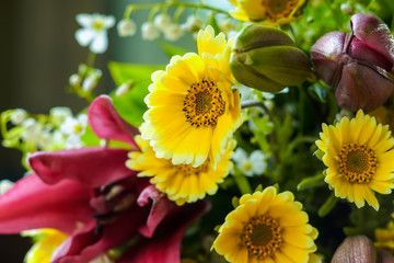 Bunch of summer flowers