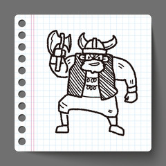 viking doodle
