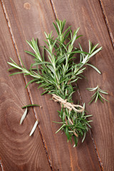 Fresh garden rosemary