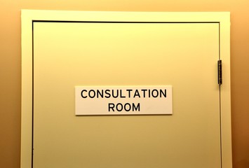 Consultation room sign