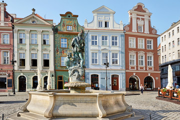 Market square, Poznan, Poland - obrazy, fototapety, plakaty