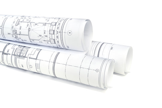 Image of several drawings for the project engineer jobs